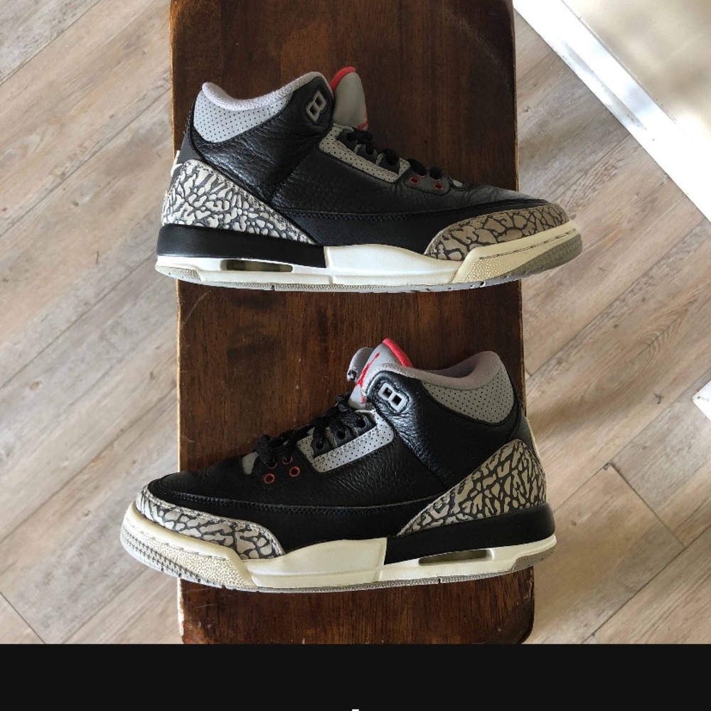 Jordan 3 Black Cement